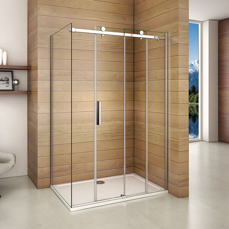 frameless-sliding-shower-screen-tempered-glass-base-with-middle-front